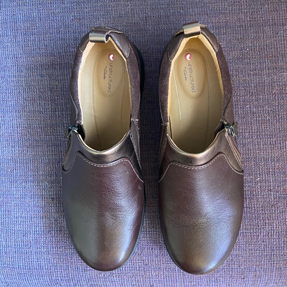 Clarks unstructured shoes